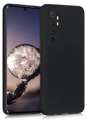 Produktbild von kwmobile Handyhülle für Xiaomi Mi Note 10 Lite Hülle - weiches Handy Silikon Case - Schutzhülle Cover - Schwarz matt