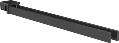 Produktbild von Handtuchhalter 055013341 loft schwarz schwenkbar, 410mm