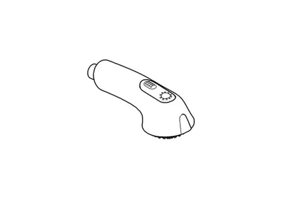 Produktbild von Grohe Zedra Spülbrause für Einhand-Spültischbatterie supersteel/NightTimeGrey - 46656ND0