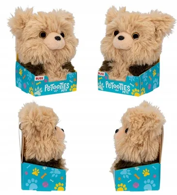 Produktbild von Jazwares PETOOTIES PETS Hündchen Heidi Kuscheltier 10 cm