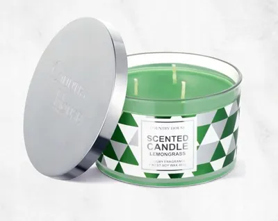 Produktbild von Country House Lemongrass Sojakerze Duftkerze 480g