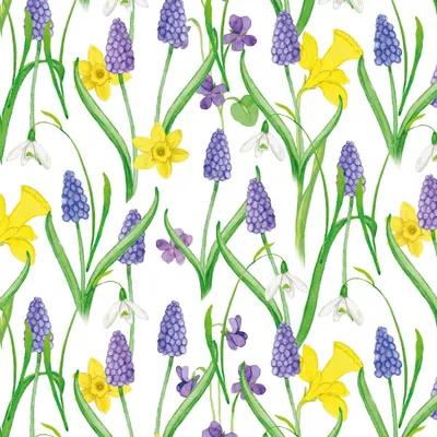 Produktbild von Servietten 33x33 cm - Spring Blossoms