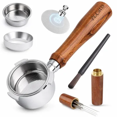 Bodenloser Siebträger 51 mm 3 Ohren für DeLonghi Dedica