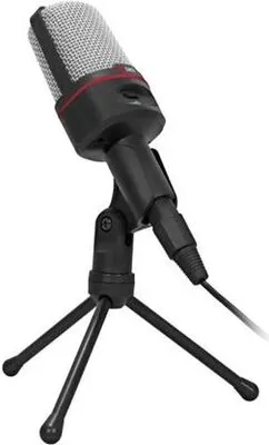 Produktbild von C-TECH MIC-02 Tischmikrofon, 3,5"-Stereoklinke, 2,5 m