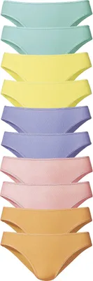 Produktbild von VIVANCE Bikinislip 10 -teilig bunt Größe 128