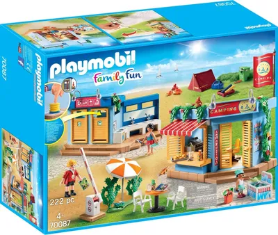 Produktbild von PLAYMOBIL Großer Campingplatz, 70087