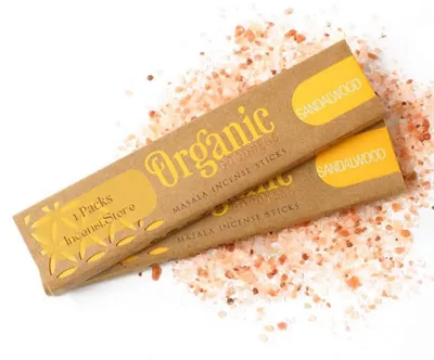 Räucherstäbchen Masala Sandelholz, 15 g, natürlich