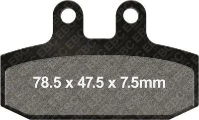 Produktbild von EBC Brakes SFA256 Bremsbeläge Satz Bremsklötze für APRILIA MOTORCYCLES SCARABEO