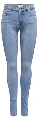 Productafbeelding van ONLY ONLBLUSH Life MID Skinny jeans, lichtblauwe denim, maat 32 (Small), artikelnummer REA1467