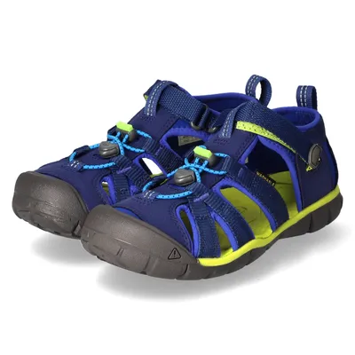 Produktbild von KEEN Seacamp II CNX Kinderschuhe Sandale Blau Freizeit, Schuhgröße:36 EU