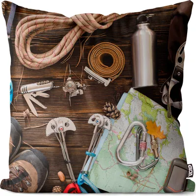 Produktbild von VOID Kletterzubehör Klettern Berge Kissenbezug Kissenhülle Sofakissen Kissen Deko Outdoor-Kissen Dekokissen