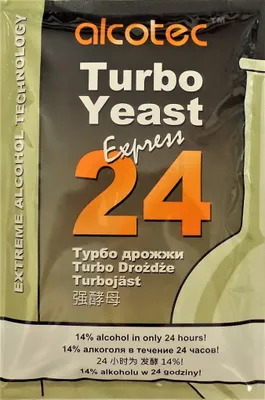 Produktbild von Alcotec Turbohefe - Express 24 Pure, Turbo Hefe