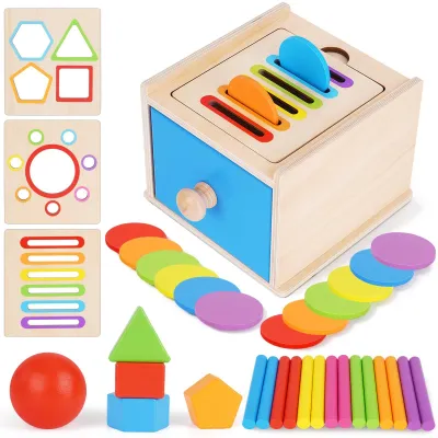 Productafbeelding van Montessori Leerspeelgoed voor Peuters 1-3 Jaar