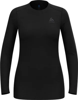 Produktbild von Odlo Merino 160 Langarm-baselayer Schwarz L Damen Schwarz L