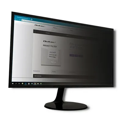 Zdjęcie produktu dla QOLTEC 51054 Qoltec Filtr prywatyzujący RODO 19 16:10