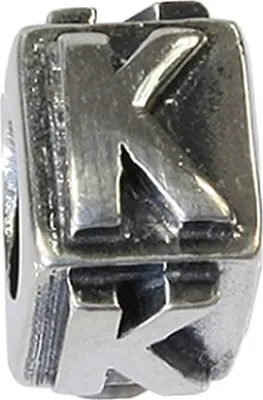 Produktbild von Carlo Biagi Bead Buchstabe K Silber European Beads D2BLPK