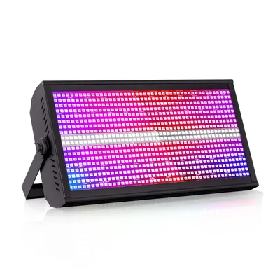 Produktbild von 200W LED Stroboskop RGBW 48+8 Segmente DMX512 Stage Light DJ Party Hochzeit Disco