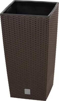 Image de Pot de fleurs avec insert RATO Square 325, marron