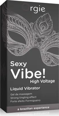 Image de Orgie - Vibe Sexy ! Vibromasseur High Voltage Liquid - 15 ml