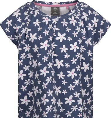 Image de Trespass - T-shirt « Josey » pour filles TP6826 (128) (bleu ton sur ton)