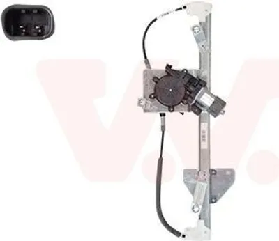 Produktbild von VAN WEZEL 4368262 Elektrischer Fensterheber Vorne Rechts für RENAULT Twingo III Schrägheck (BCM)