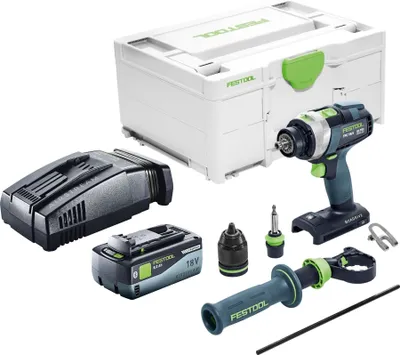 Produktbild von Festool TPC 18/4 I-Basic Akku Schlagbohrschrauber 18 V 75 Nm + 1x Akku 8,0 Ah + Schnellladegerät + Systainer