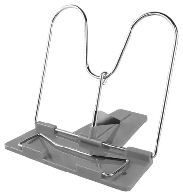Produktbild von Leseständer / Buchhalter / Buchständer / mit Metallbügel / Farbe: grau