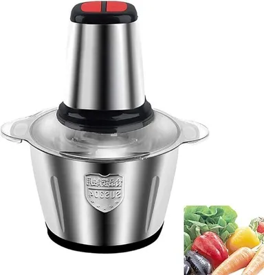 Produktbild von Elektrický multifunkčný mixér a krájač na zeleninu a mäso (výkon 250 W) Elektrický mixér s 1.5L nerezovou misou - MULTIMINCER