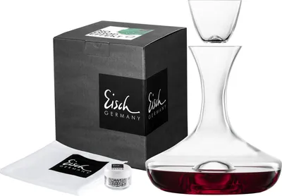 Zdjęcie produktu dla Eisch Vorteilset 2 Stück Dekantierset 719/99 (719/1.5ND+740/83+942/2+943/1) DEKANTIERSET 30171999 und Geschenk + Spende