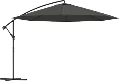 Produktbild von vidaXL Ampelschirm mit Aluminium-Mast 350 cm Anthrazit