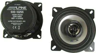 Produktbild von Alpine passend für Peugeot 206 CC Komplett Lautsprecher Aktiv Subwoofer Set Tür Vorn hinten