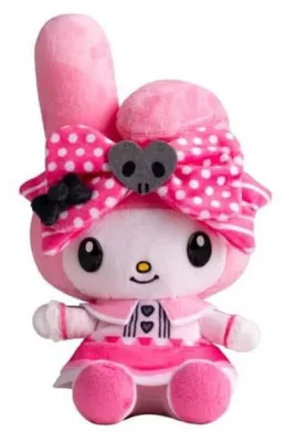 Image de Sanrio Plüschfigur My Melody Pink Black Party Anniversary Edition 17 cm