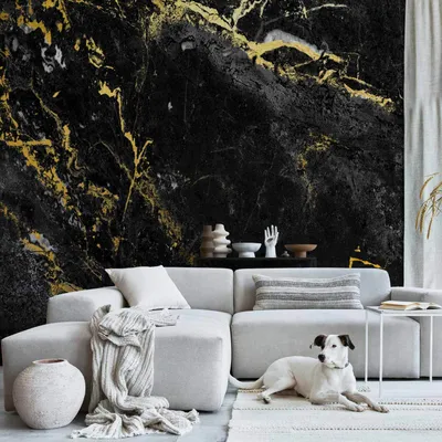 Produktbild von Vlies Fototapete - Black Elegance 450x315 cm Muster f-C-0461-a-a
