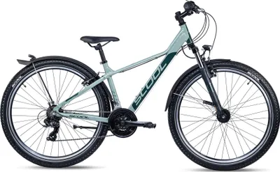 Produktbild von S'COOL troX EVO 27,5 Zoll 21-Gang Pastel Green/Dark | Kinderfahrrad | Jugendfahrrad | 27,5 Zoll | Mountainbike | Rahmenhöhe 40 | 21 Gang