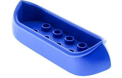 Produktbild von 1x Lego Duplo Boot Kanu 2x8 blau Kajak Wasser Camping 3610 4170975 31165
