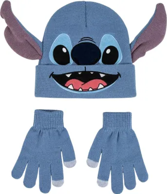 Produktbild von Disney Stitch Set aus Hut und Handschuhen