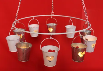 Image de Lustre 786243 Bougeoir D-36 cm Lustre suspendu en métal