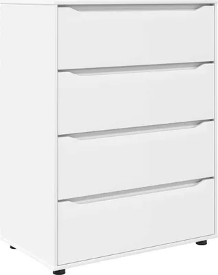 Zdjęcie produktu dla Szafki do przechowywania vidaXL, białe, 80 x 48 x 105 cm, materiał drewnopochodny