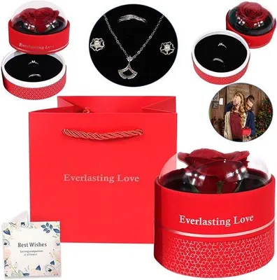 Produktbild von Konservierte Rose Romantisches Geschenk - Ewige Rose