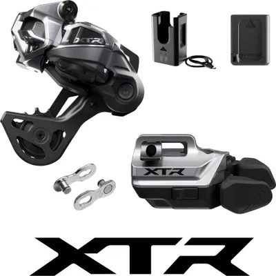 Image de Shimano Xtr M9250 Di2 I-speec Rd-gs Sw-ir Upgrade-kit Silber Silber One SIze