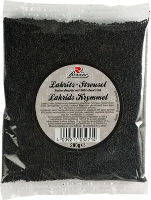 Produktbild von Rexim Lakritz-Streusel 200g