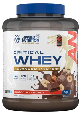Productafbeelding van Applied Nutrition Critical Whey 2000g - Chocolade Bueno smaak