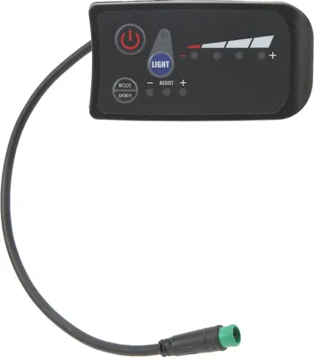 Immagine prodotto di Misuratore di potenza della bicicletta elettrica, pannello di visualizzazione a LED della bicicletta elettrica, misuratore di visualizzazione dei dati della bicicletta elettrica, display della bicicletta elettrica, misuratore di velocità della mountain bike, accessori della bicicletta elettrica
