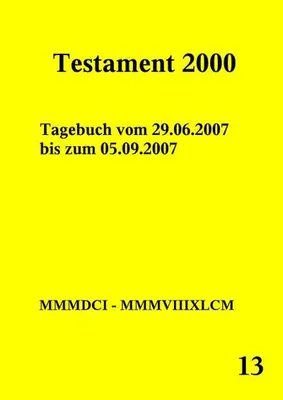 Produktbild von Testament 2000 Band 13