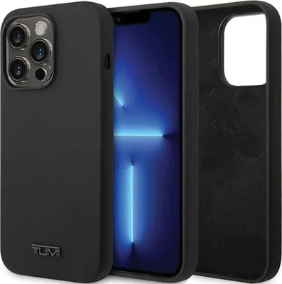 Zdjęcie produktu dla Tumi TUHCP14LSK iPhone 14 Pro 6,1czarny/black hardcase Liquid Silicone