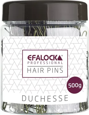 Produktbild von Efalock Duchesse Haarklemmen 7 cm blond 500 g