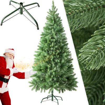 Produktbild von Weihnachtsbaum künstlich mit Metallständer Spritzguss - 180 cm