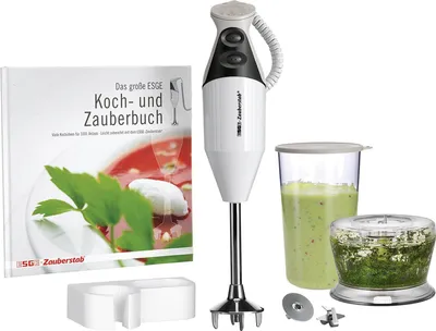 Zdjęcie produktu dla ESGE M 160 G Gourmet, Blender immersyjny, 0,6 l, 0,6 m, 160 W, Antracyt, Biały