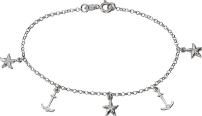 Produktbild von F Armband 925/- Sterling Silber 19cm weiß 301260178