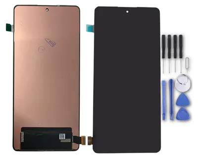 Obrázok produktu pre Pre Xiaomi Mi 11T 11T Pro LCD displej bez rámčeka náhradný diel oprava čierny